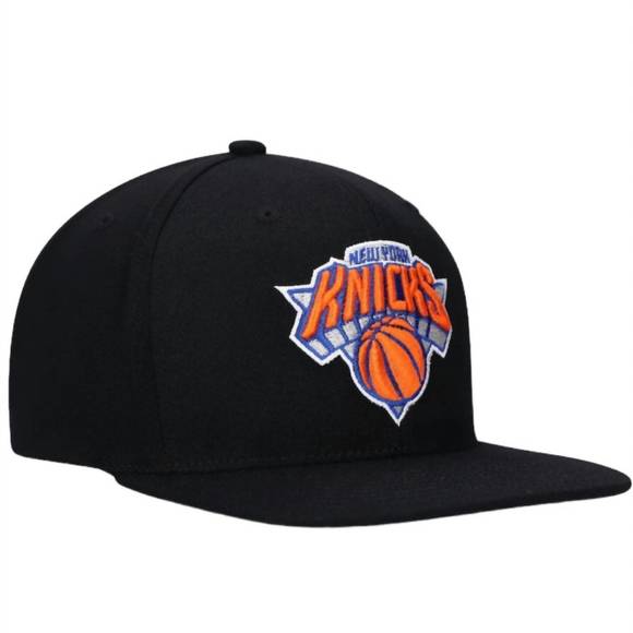 NEW MITCHELL & NESS men's nba new york knicks downtime redline snapback hat in b - Picture 3 of 5